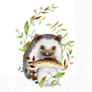 Forest Hedgehog Lunch Napkin