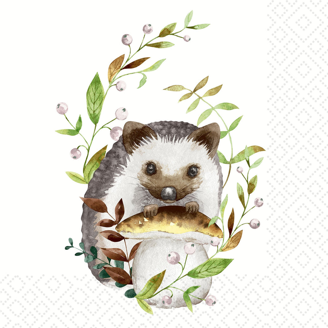 Forest Hedgehog Lunch Napkin