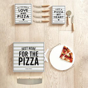 Pizza Stone Book Box - Just Here for the Pizza