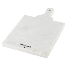 Load image into Gallery viewer, Mr &amp; Mrs Marble Board
