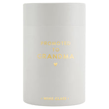 Load image into Gallery viewer, Promoted to Grandma Wine Glass
