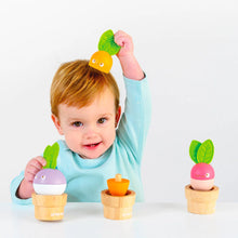 Load image into Gallery viewer, Le Toy Van: Stacking Wooden Veggies
