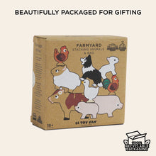 Load image into Gallery viewer, Le Toy Van: Farmyard Stacking Animals &amp; Bag
