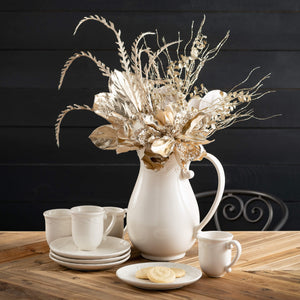 Scroll Embossed Pitcher