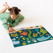 Load image into Gallery viewer, Ocean Life Floor Puzzle, 24pcs

