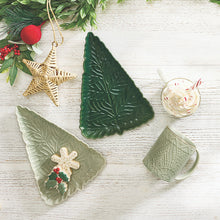 Load image into Gallery viewer, Stamped Tree Platter - Sage Mist
