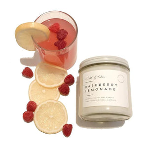Raspberry Lemonade Soy Candle