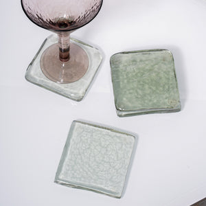 Arai Glass Coasters, Square