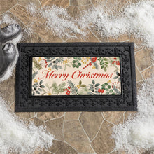 Load image into Gallery viewer, Festive Foliage Flocked Coir Sassafras Insert
