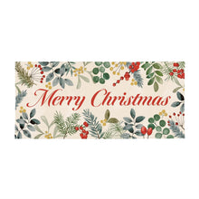Load image into Gallery viewer, Festive Foliage Flocked Coir Sassafras Insert
