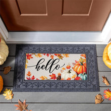 Load image into Gallery viewer, Hello Fall Pumpkin &amp; Leaves Sassafras Insert

