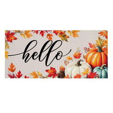 Load image into Gallery viewer, Hello Fall Pumpkin &amp; Leaves Sassafras Insert
