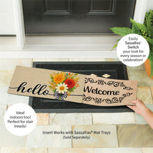 Load image into Gallery viewer, Hello Fall Bow Florals Sassafras Insert
