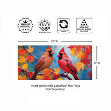 Load image into Gallery viewer, Colourful Cardinal Sassafras Insert
