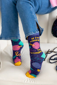 Sit + Knit Ladies Socks