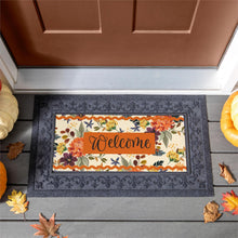 Load image into Gallery viewer, Fall Floral Welcome Sassafras Insert
