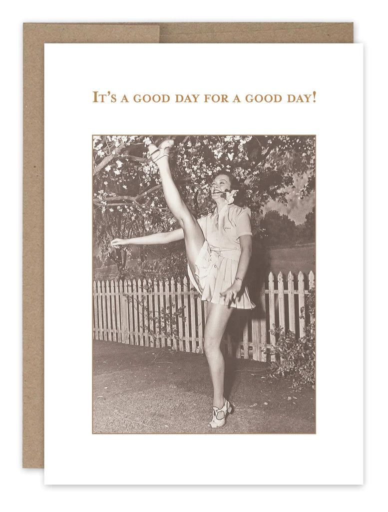 A Good Day Birthday Card