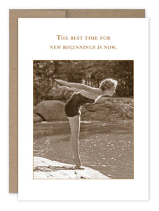 New Beginnings Now Encouragement Card