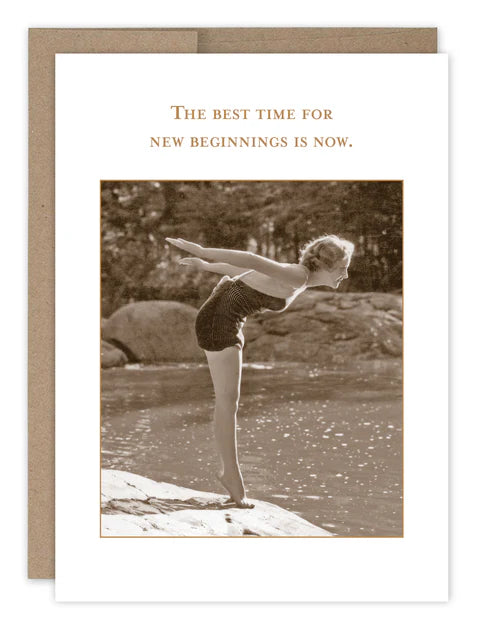New Beginnings Now Encouragement Card