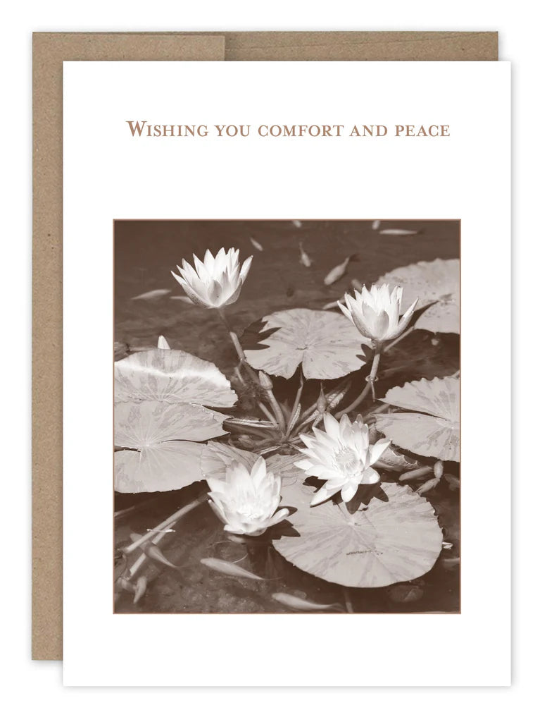 Comfort + Peace Sympathy Card