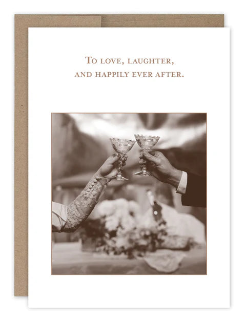 Happily Ever After Wedding Card