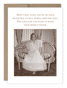 Tell People Birthday Card