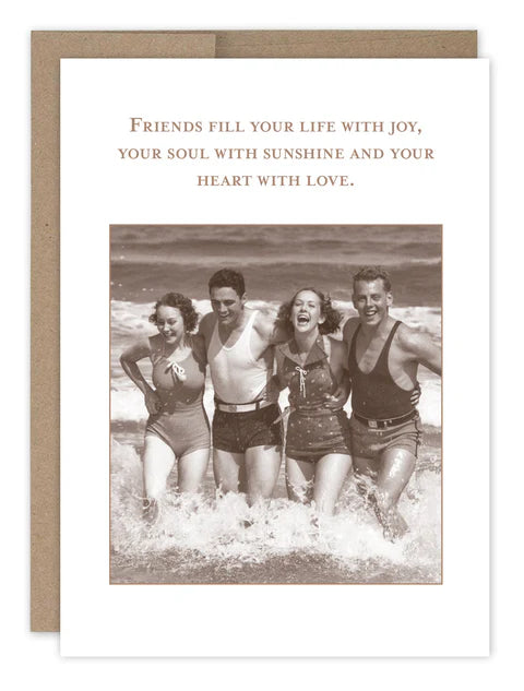 Friends Fill Your Life Birthday Card