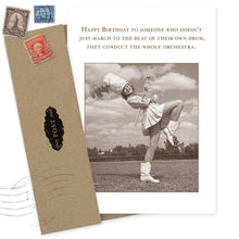 Load image into Gallery viewer, March To The Beat Birthday Card
