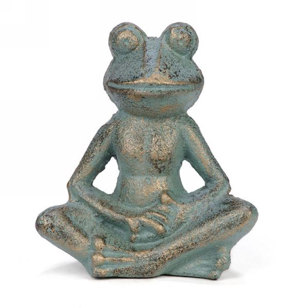 Antique Yoga Frog