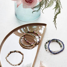 Load image into Gallery viewer, Mini Metal Stacking Bracelet, Gold
