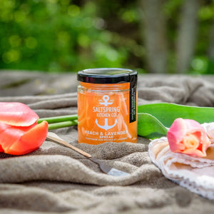 Salt Spring Kitchen Peach + Lavender Spread