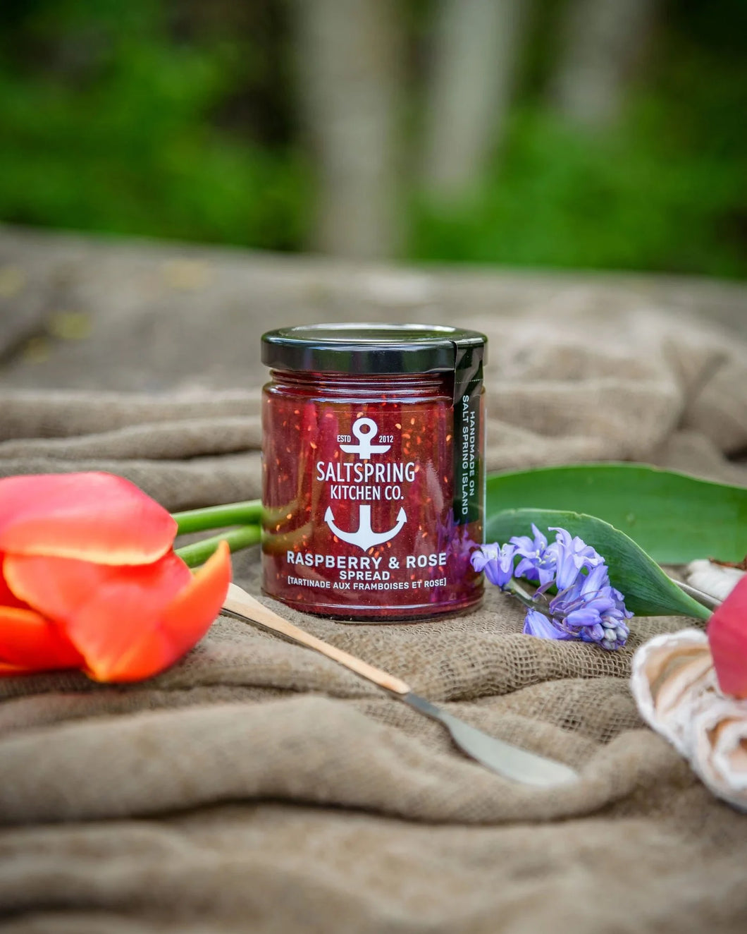 Salt Spring Kitchen Raspberry & Rose Spread