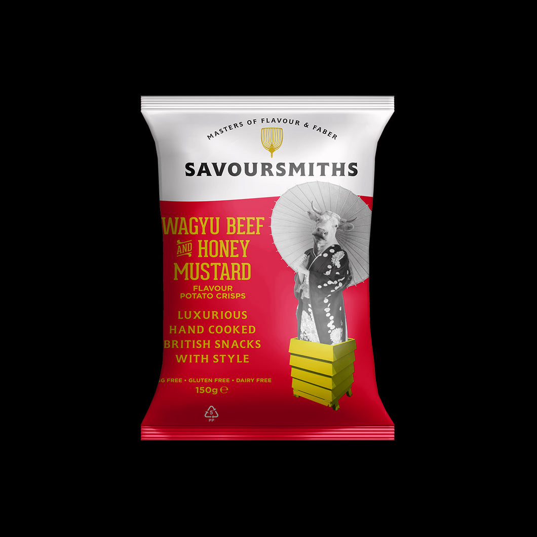 Wagyu Beef with Honey & Mustard Savoursmiths Potato Crisps
