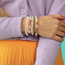 Load image into Gallery viewer, Morse Code Bracelet | MOTHER, Jasper &amp; Howlite
