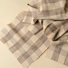 Load image into Gallery viewer, Grace Gingham Table Runner, Stone
