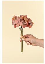 Load image into Gallery viewer, Hydrangea Bouquet, Deep Pink
