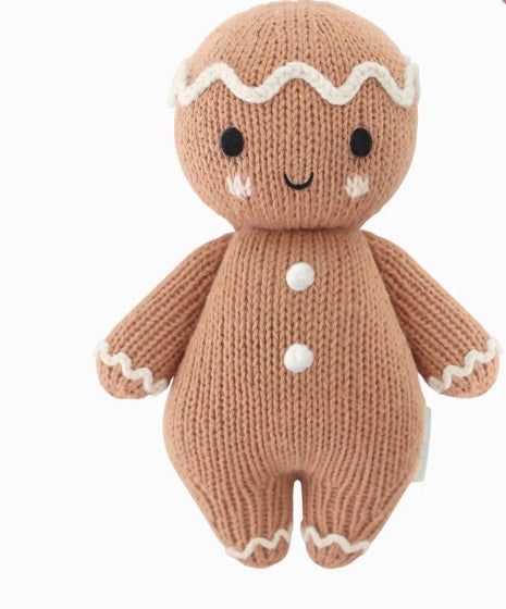 Cuddle + Kind Baby Gingerbread, Icing White