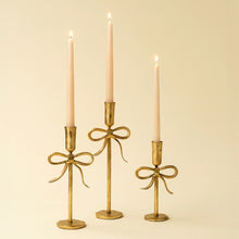 Load image into Gallery viewer, Bow Forged Candlestick
