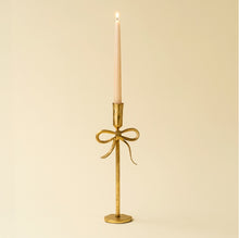 Load image into Gallery viewer, Bow Forged Candlestick
