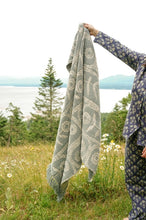 Load image into Gallery viewer, Marigold Throw, Slate Blue
