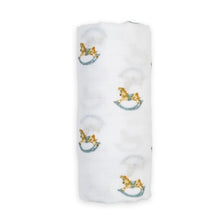 Load image into Gallery viewer, Rocking Horse Swaddle Blanket

