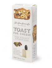 Load image into Gallery viewer, Toast for Cheese Dates, Hazelnuts and Pumpkin Seeds
