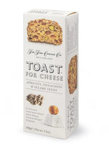 Load image into Gallery viewer, Toast for Cheese Apricots, Pistachios and Sesame Seeds
