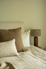 Load image into Gallery viewer, Clover Block Print Cushion, 14 x 31"

