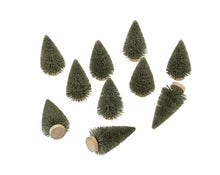 Load image into Gallery viewer, Sage Sisal Bottle Brush Tree, Set 10
