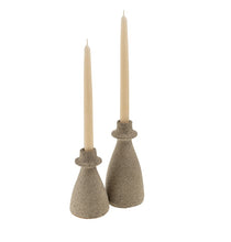 Load image into Gallery viewer, Arta Terracotta Candle Holder, Sand
