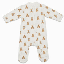 Load image into Gallery viewer, Lulujo Vintage Bear Footed Sleeper
