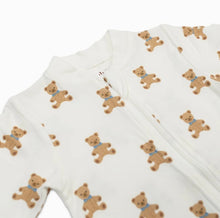 Load image into Gallery viewer, Lulujo Vintage Bear Footed Sleeper

