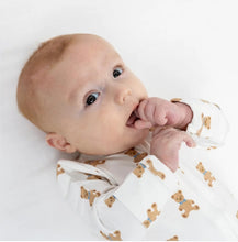 Load image into Gallery viewer, Lulujo Vintage Bear Footed Sleeper
