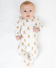 Load image into Gallery viewer, Lulujo Vintage Bear Footed Sleeper
